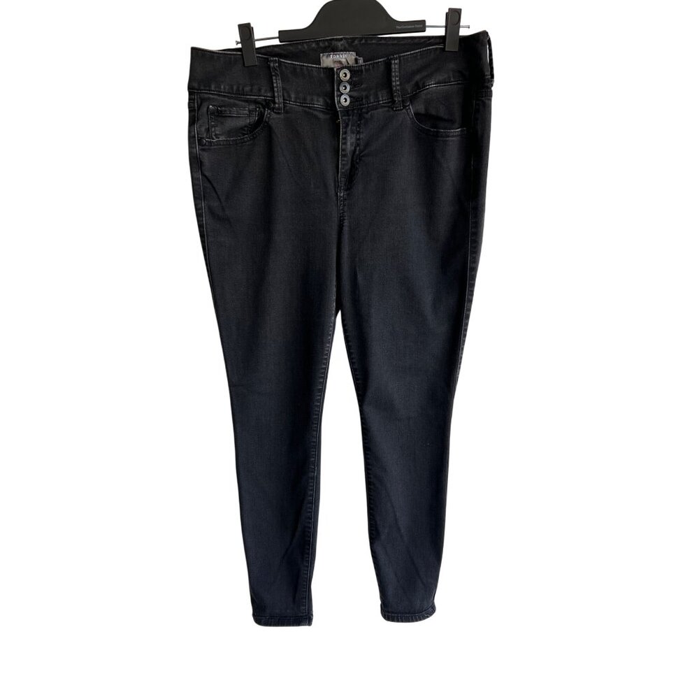 Torrid black jeggings size 18R